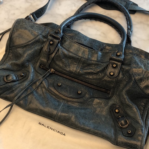 SOLD Balenciaga Lambskin Part Time Bag - Picture 2 of 10